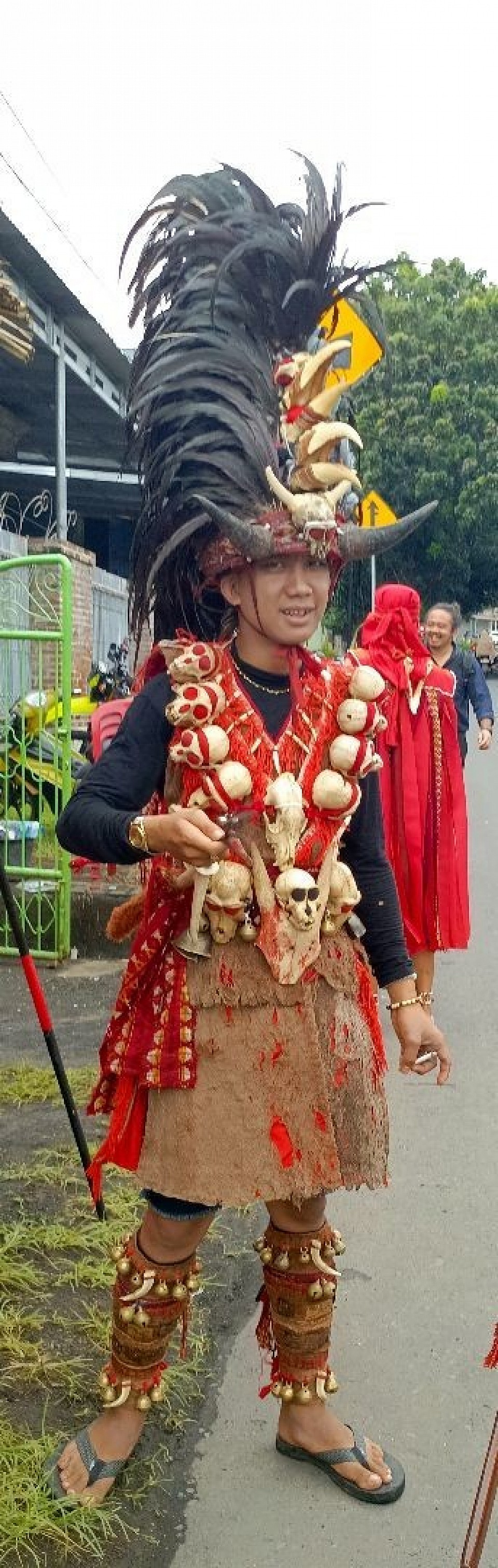 Baju adat Minahasa Tribe.